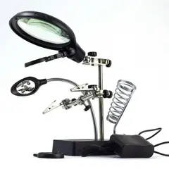 LATINA - 27022-3 BRAZO ARTICULADO CON LUPA C 5 LED NEW