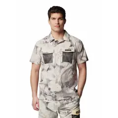 COLUMBIA - Camisa Manga Corta Hombre Painted Peak Beige