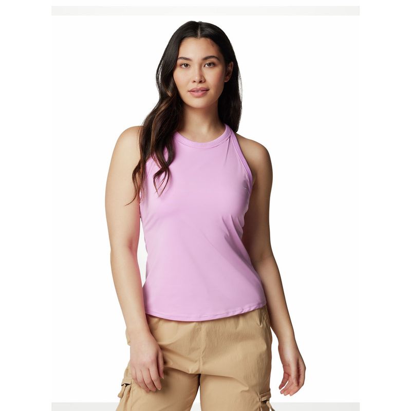 COLUMBIA - Polera Mujer Boundless Trek Support Rosado COLUMBIA
