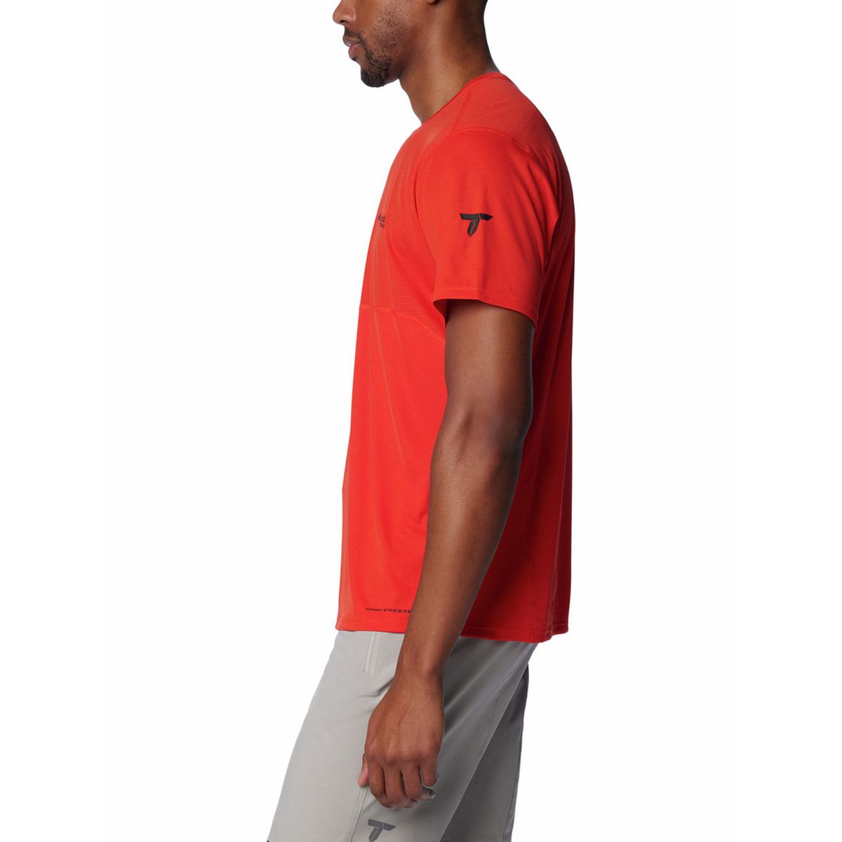 COLUMBIA - Polera Hombre Cirque River Crew Rojo COLUMBIA