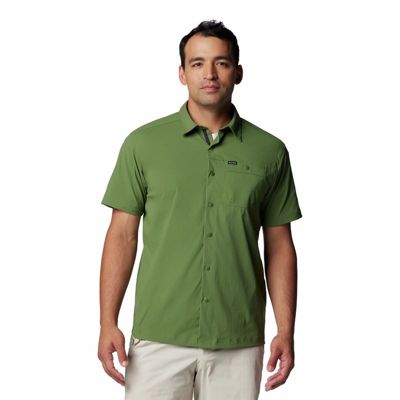 COLUMBIA - Camisa Hombre Landroamer Ripstop Verde COLUMBIA