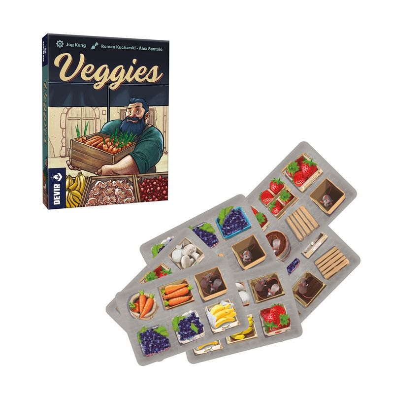 ANSALDO - Juego de mesa Veggies