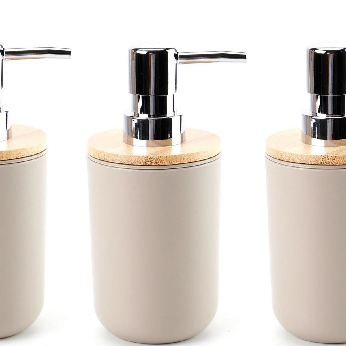 GENERICO - pack de 3 dispensadores de jabon con dosificador