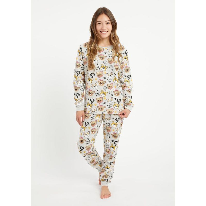 KAYSER - Pijama teens  de Algodón 651586M Kayser - Gris