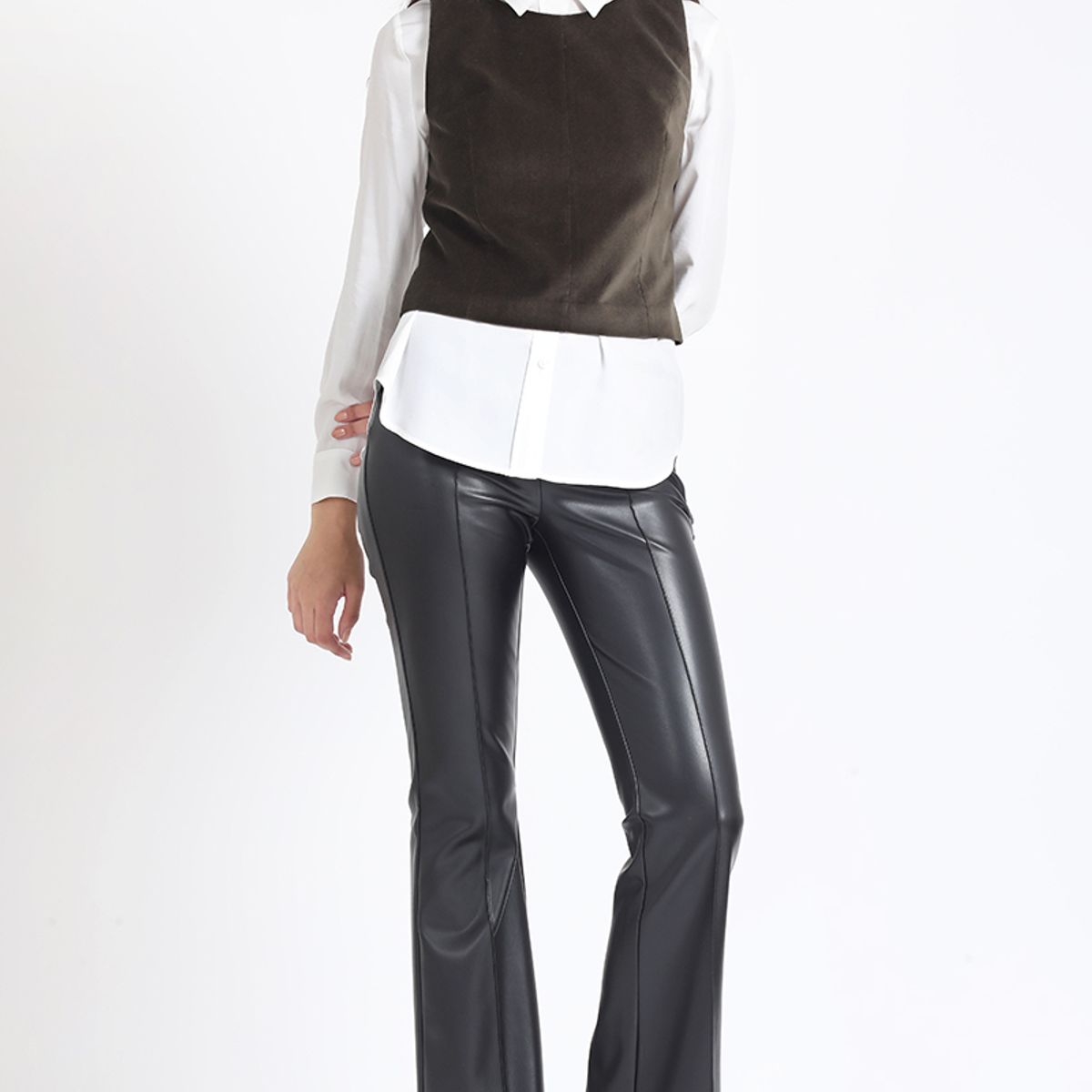 LIOLA - Top Terciopelo, Militar Liola