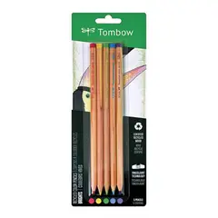 TOMBOW - Set de Lápices Color Recycled (5 Colores vivos)