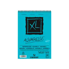 CANSON - Croquera XL Aquarelle 300gr 20 hjs A5(14.8x21cm)