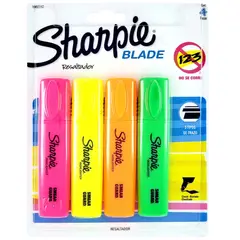 SHARPIE - Set Destacadores Blade 4 Colores