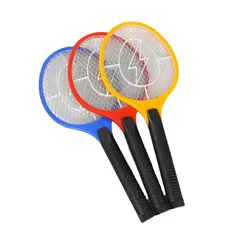 GENERICO - Raqueta Eléctrica Mata Moscas Mosquitos Insectos Recargable