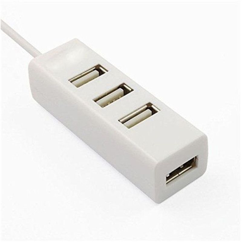 GENERICO - Hub Usb 2 Multi Puertos 4 En 1