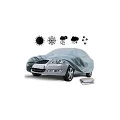 GENERICO - Cobertor Funda Auto Carpa Cubre Autos Talla M 430x175x119 cm