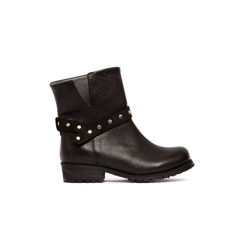 GIANI DAFIRENZE - Bota Mujer De Cuero Rita C1 Negro