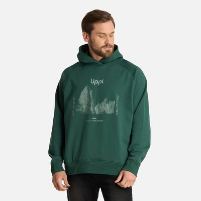 Imagen 2 del producto Polerón Hombre Insigne Hoody Sweatshirt Front Print Verde Botella