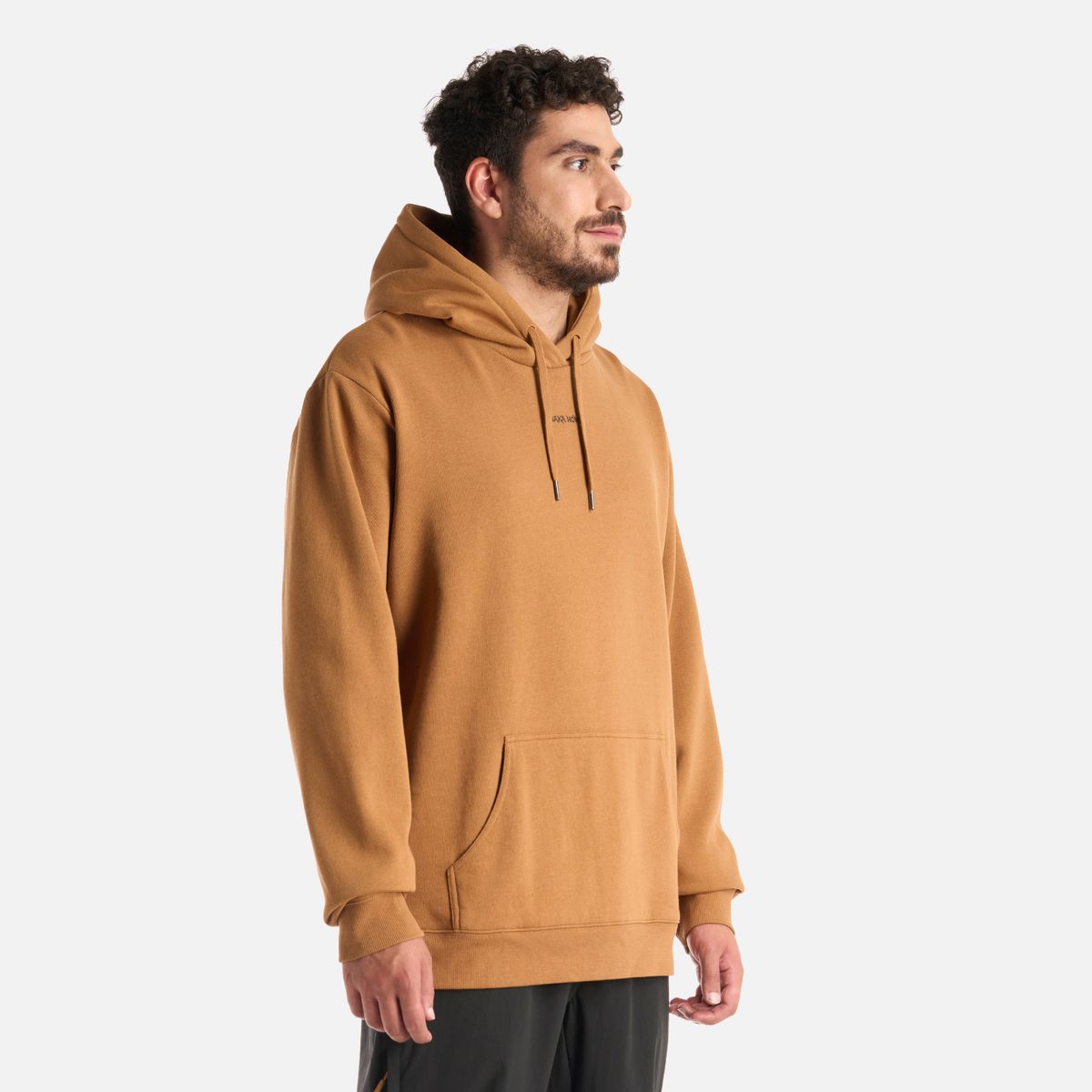 HAKA HONU - Polerón Hombre Canguro Mostaza Haka Honu