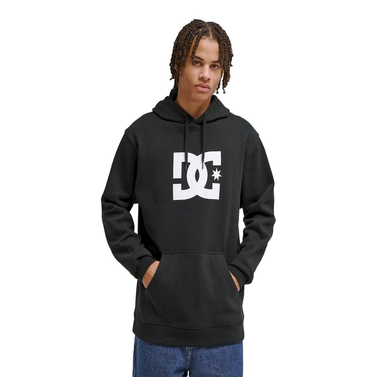 DC SHOES - Poleron Hombre Dc Star Ph Kvj0 Negro