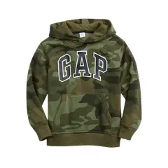 GAP - Polerón Logo Hoddie Hombre Verde
