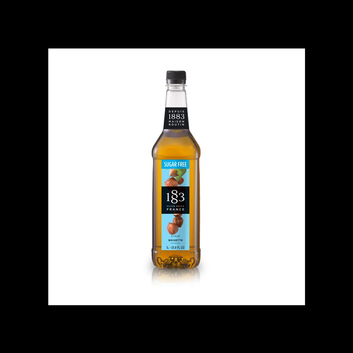 1883 MAISON ROUTIN - Syrup Routin Hazelnut Avellana Sin Azúcar 1000 Ml