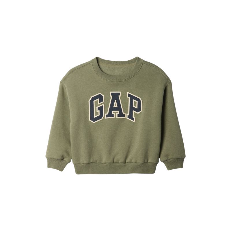 GAP - Polerón Oversized Sin Cierre Hombre Verde
