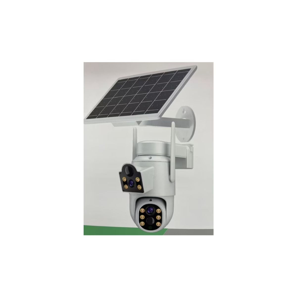 GENERICO - Camara De Seguridad Ip66 con Panel Solar IRM wifi 5G