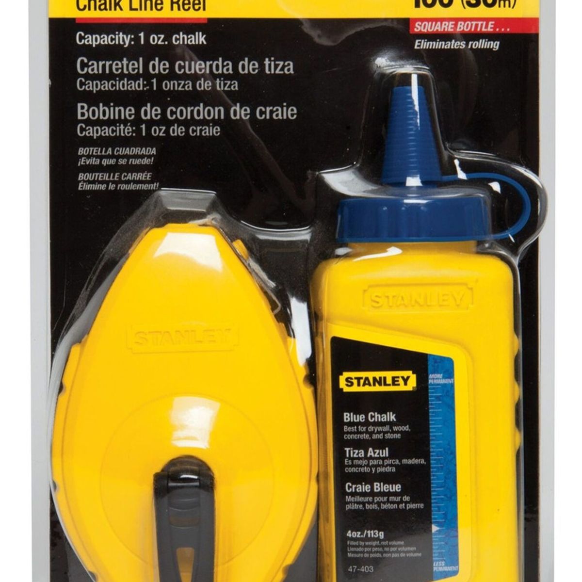 STANLEY - Juego De Tiza Líneas Powerwinder™. STANLEY 47-442