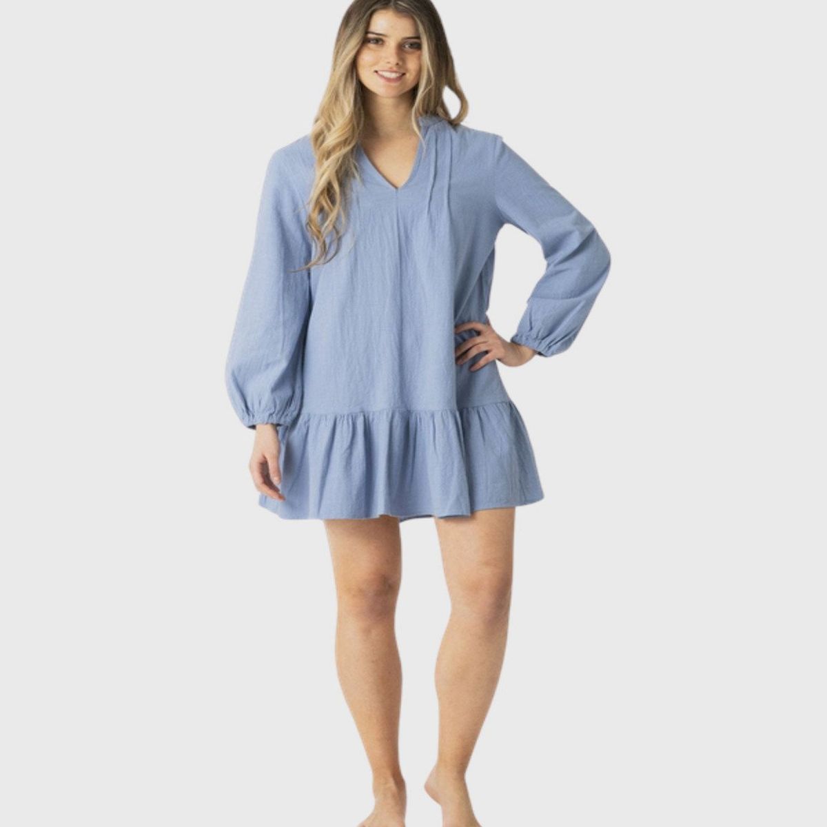 KIVUL - Vestido Mujer Kivul Adana Azul