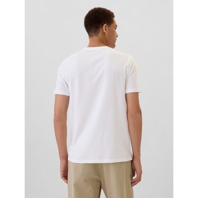 Imagen 2 del producto Polera Logo Manga Corta Hombre Blanco