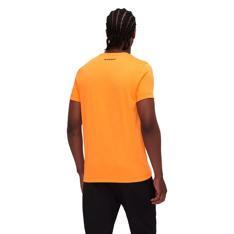 MAMMUT - Polera Core T-Shirt Logo Hombre Naranja