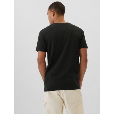 Imagen 2 del producto Polera Mini Logo Manga Corta Hombre Negro