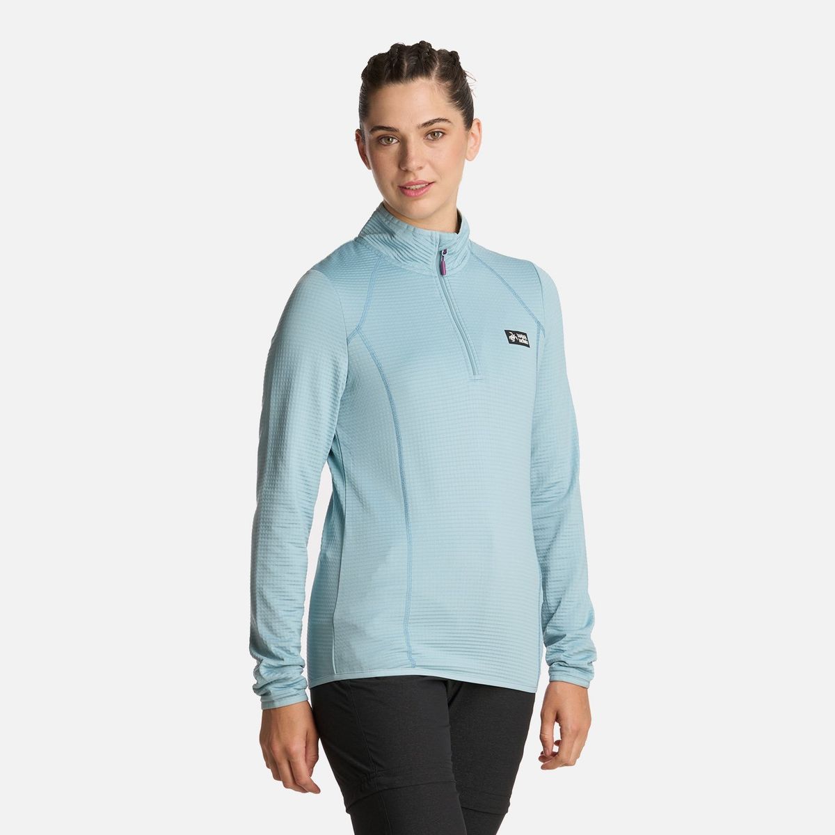 HAKA HONU - Polerón Mujer Taina Turquesa Claro Haka Honu