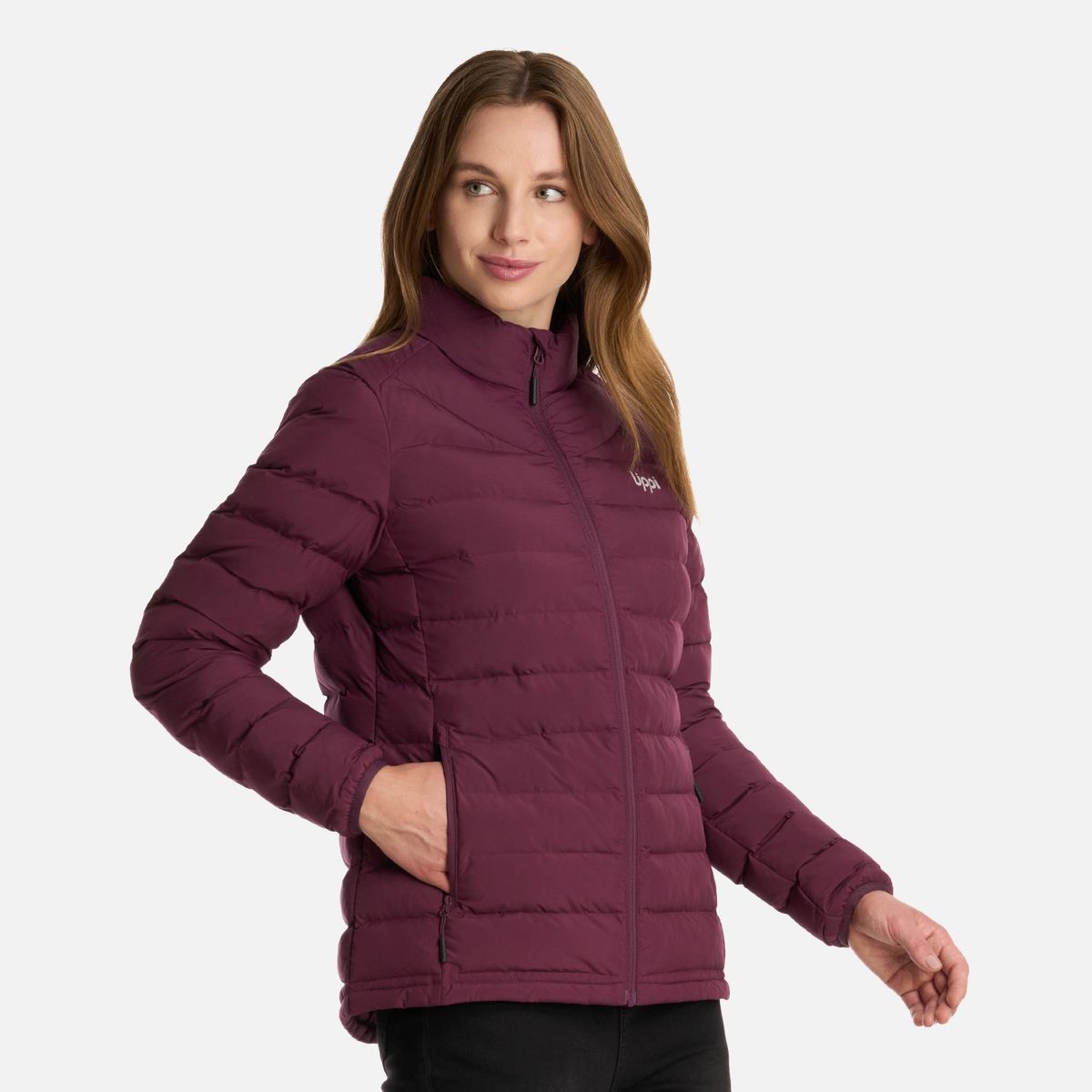 LIPPI - Chaqueta Mujer Snowmass Steam-pro Jacket Vino Lippi
