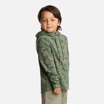 Imagen 2 del producto Polar Niño Cold Day Therm-Pro Hoody Jacket Print Jade Oscuro