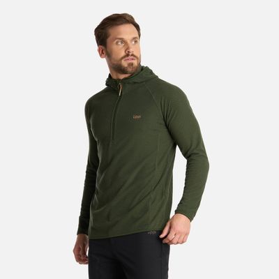Imagen 2 del producto Polerón Hombre Jacaranda Nano-F 14 Zip Hoody Verde Militar