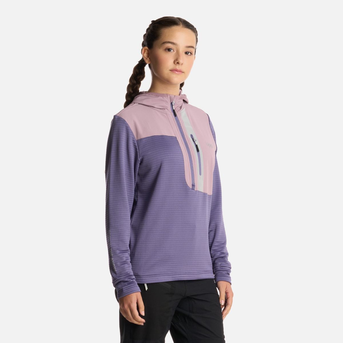 LIPPI - Polerón Teen Girl Karova 14 Zip Hoody Violeta Lippi