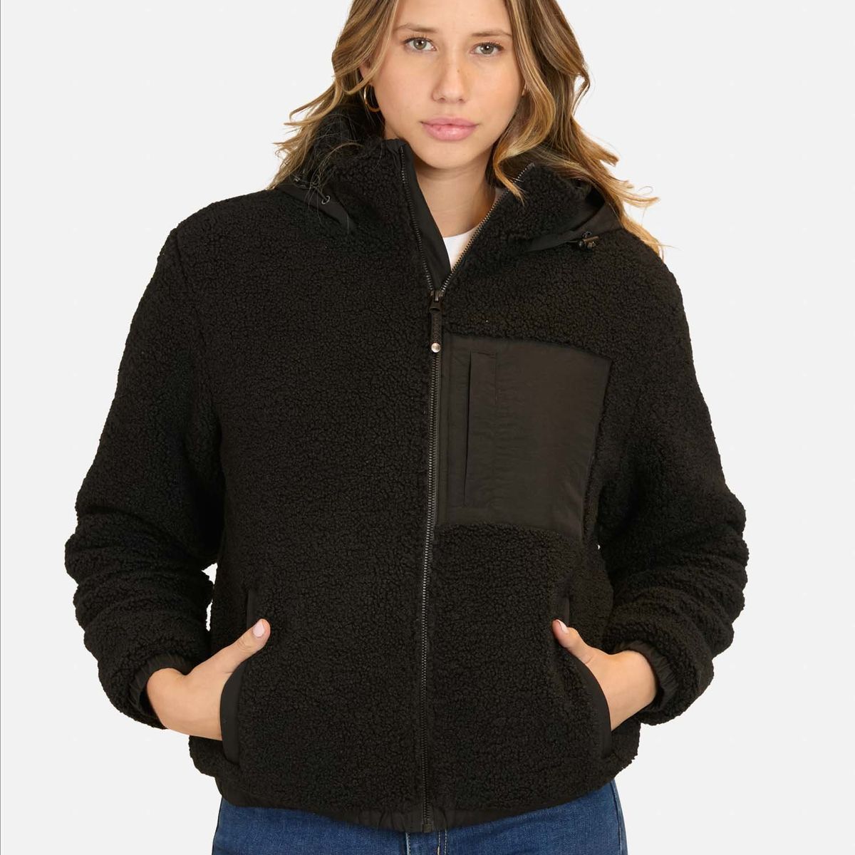 MAUI AND SONS - Chaqueta Selene Negro Mujer Maui And Sons - Blanco