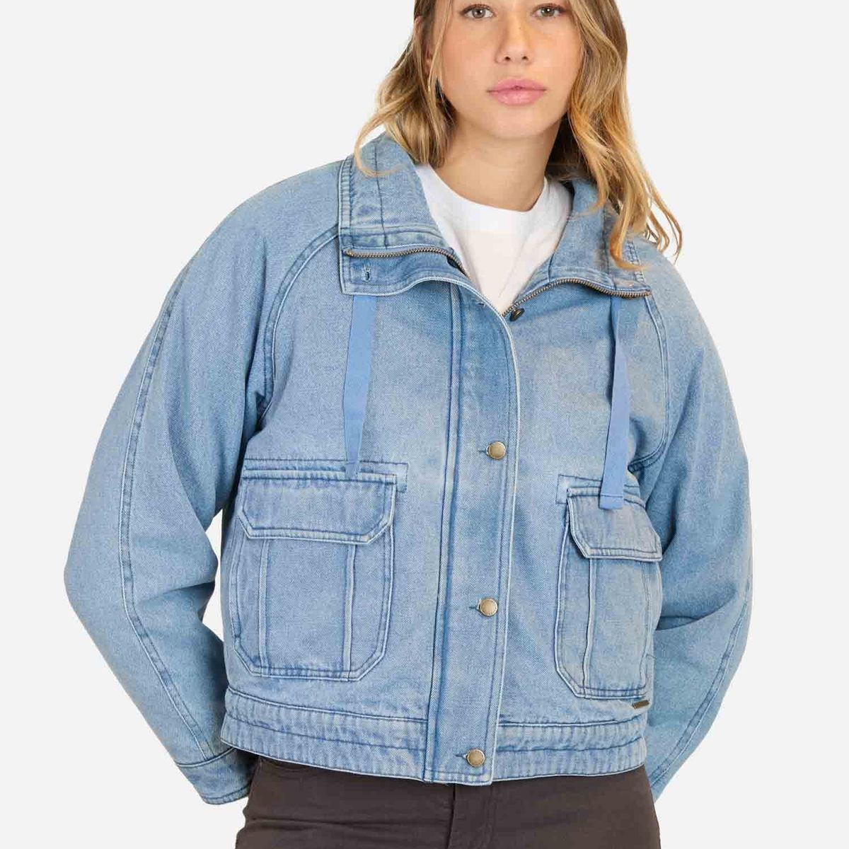 MAUI AND SONS - Chaqueta Medusa Azul Mujer Maui And Sons