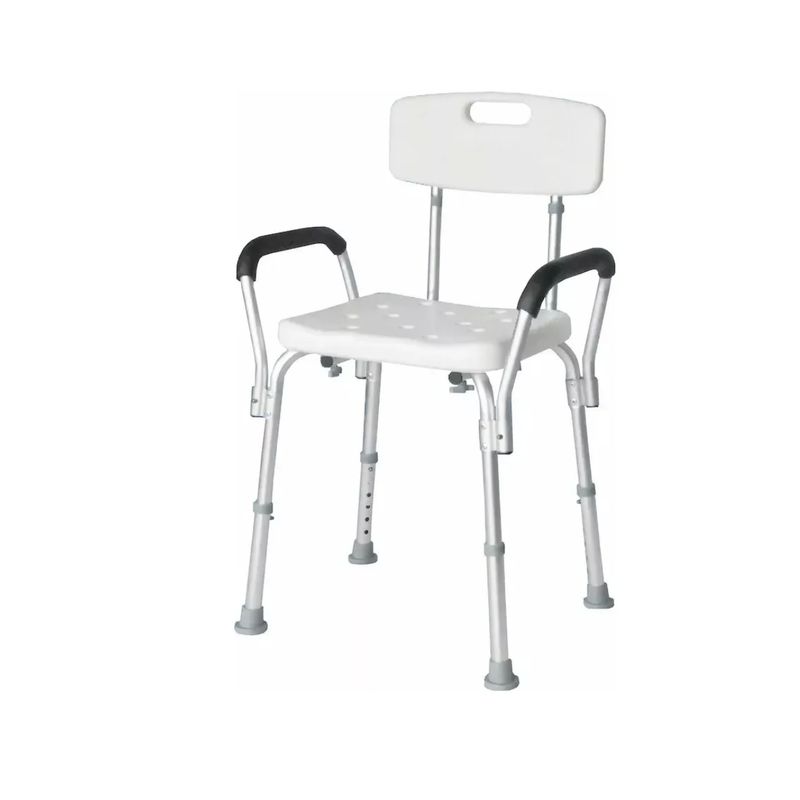 ANNI STAR - Silla Ducha Seguridad Baño Con Respaldo Apoyabrazos