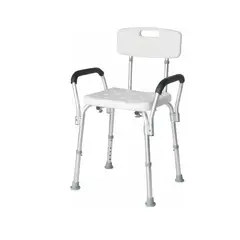 ANNI STAR - Silla Ducha Seguridad Baño Con Respaldo Apoyabrazos