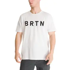 BURTON - Polera Manga Corta Hombre Brtn Blanca