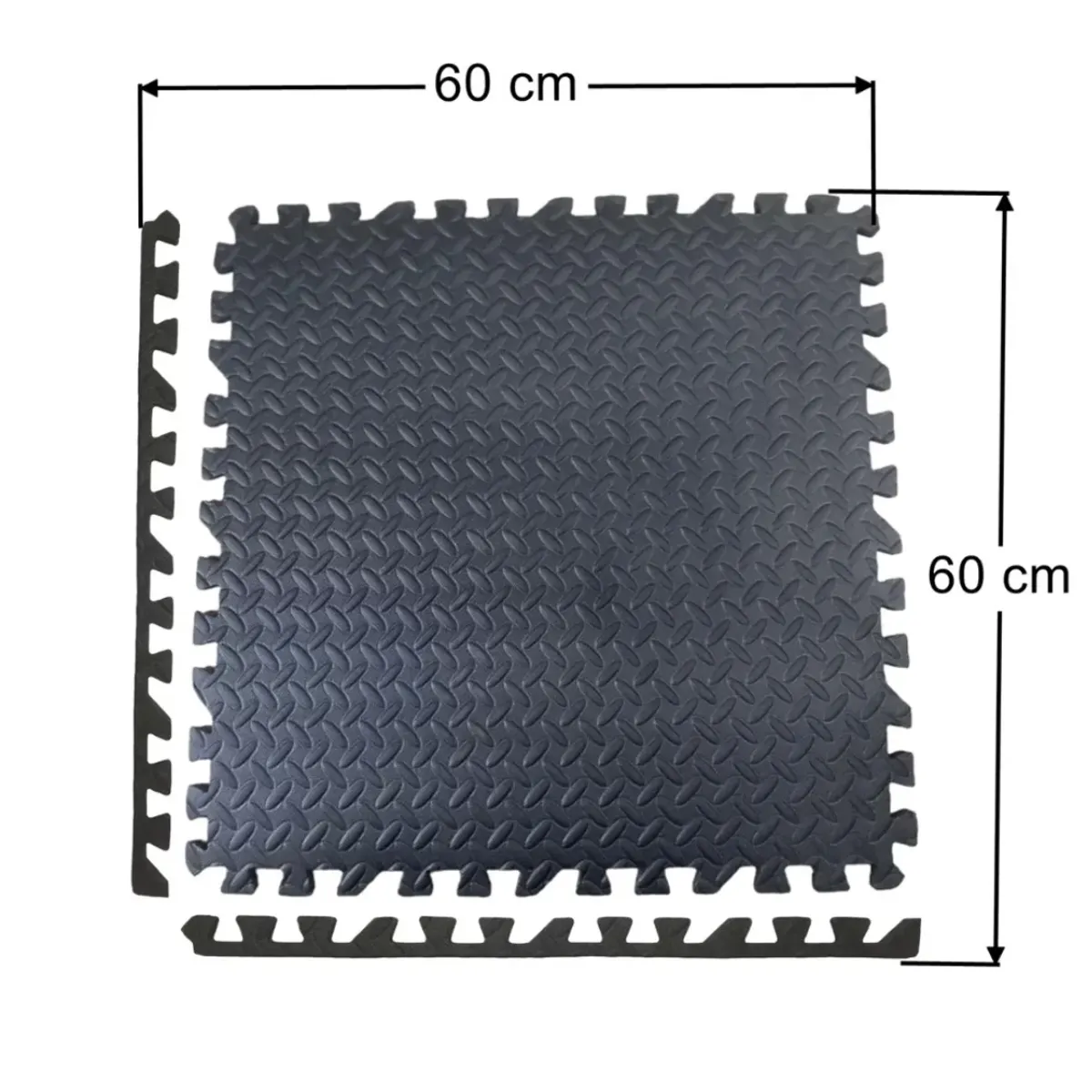 ANNI STAR - Pack 8 Unidad Piso Puzzle Alfombra Goma Eva Antigolpes 60x60