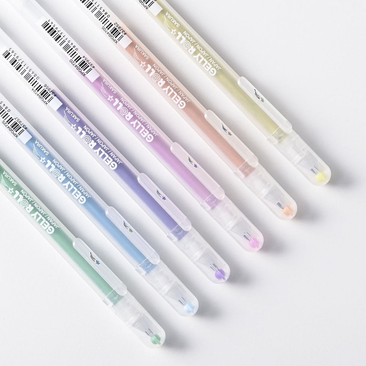 SAKURA - Lapiz Gel Gelly Roll Sakura 6 Colores Stardust