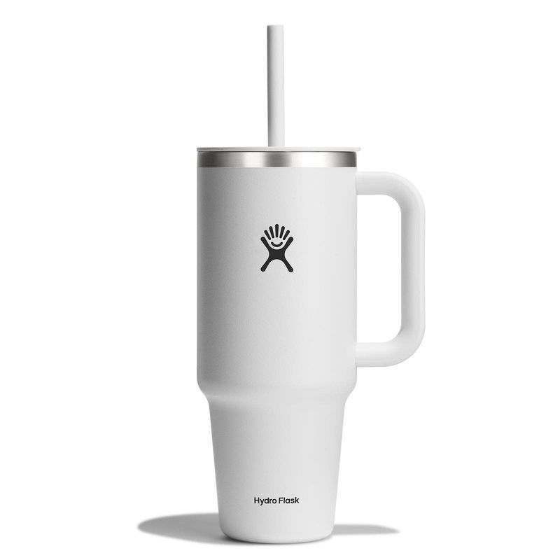 HYDRO FLASK - Botella Travel Tumbler 1182Ml Unisex Adulto Blanco