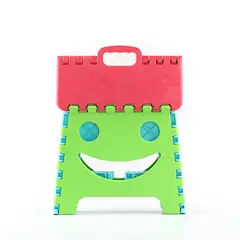 GENERICO - Taburete Plegable Banquito Pórtatil Piso 22cm Niñ Adulto