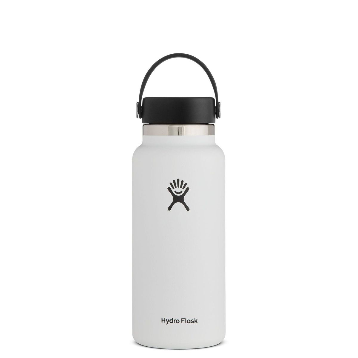 HYDRO FLASK - Botella Boca Ancha 946 Ml Unisex Adulto Blanco