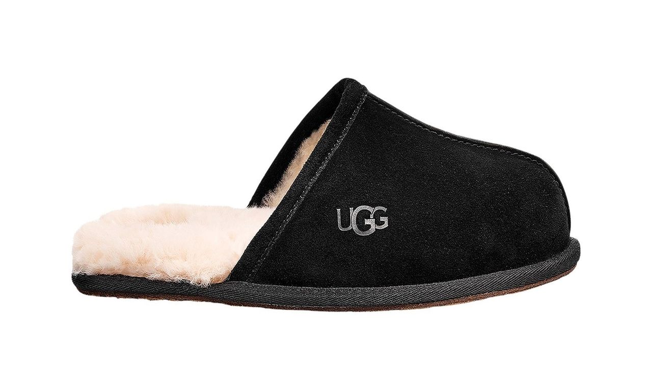 Pantuflas Scuff Negro