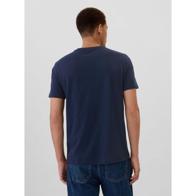 Imagen 2 del producto Polera Logo Uk Manga Corta Hombre Azul