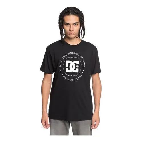 DC SHOES - Polera Hombre Rebuilt 2 Negro DC