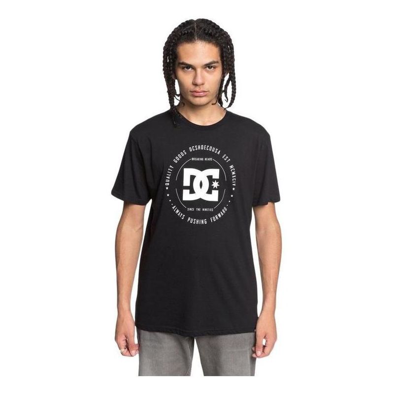 DC SHOES - Polera Hombre Rebuilt 2 Negro DC