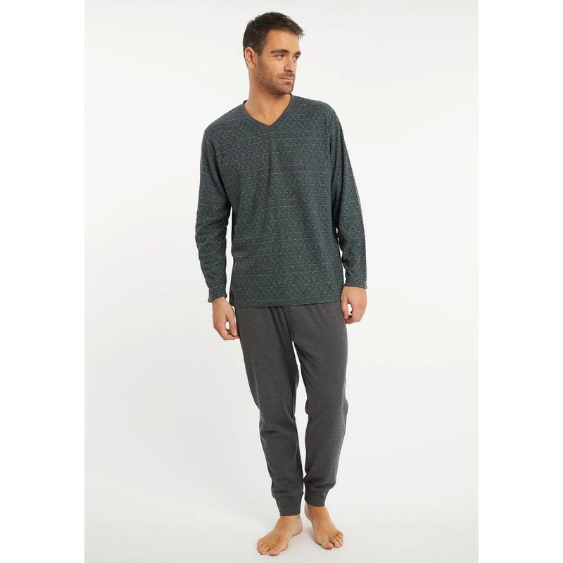 KAYSER - Pijama de Hombre Hacci 6701812 Kayser - Verde