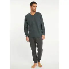 KAYSER - Pijama de Hombre Hacci 6701812 - Verde
