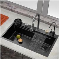 Combo Lavaplato Empotrado 80x45cm Acero Inoxidable Lavavaso